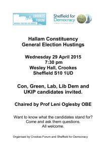 Hustings Flyer 2