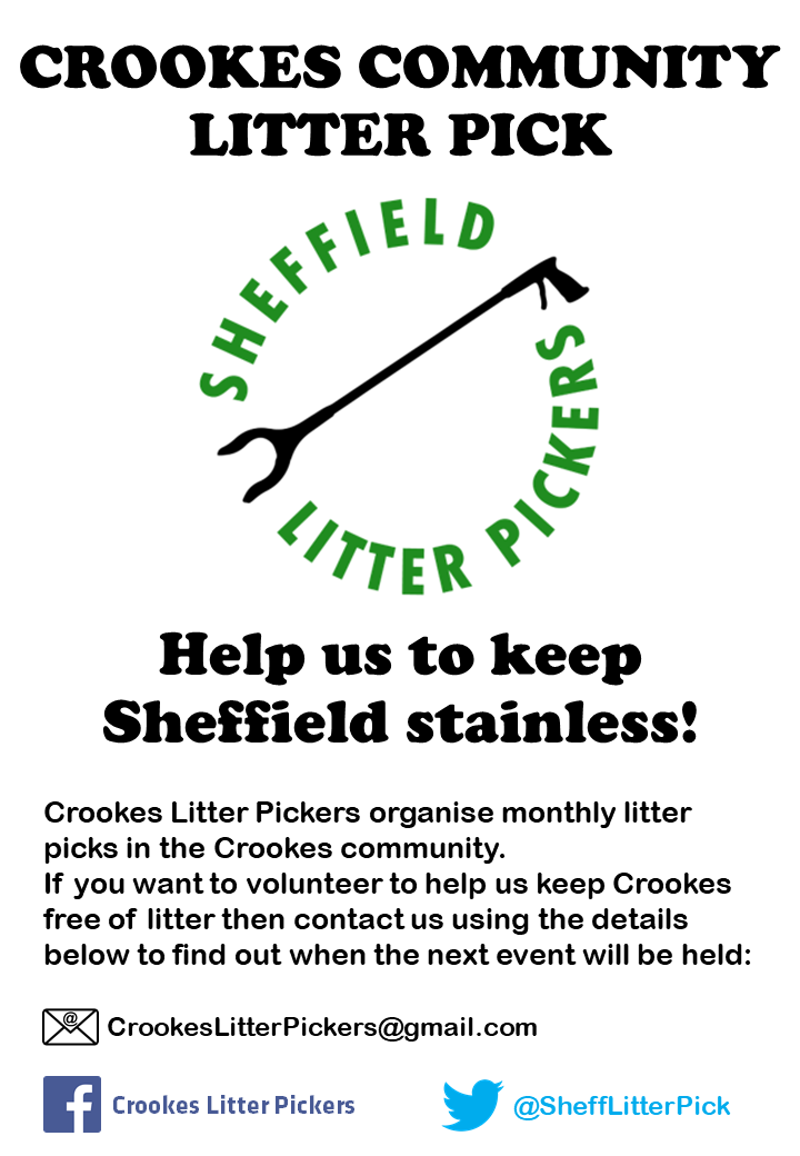 Crookes Community Litter Pick – Crookes Forum